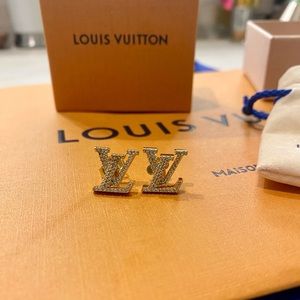 Louis Vuitton statement earrings